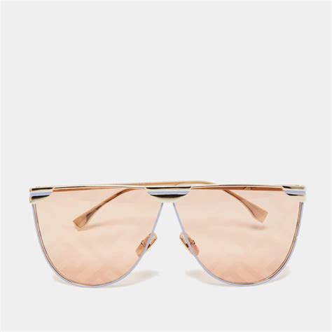 fendi ff 0467/s|FENDI FF Fabulous 2.0 Shield Sunglasses FF 0467/S .